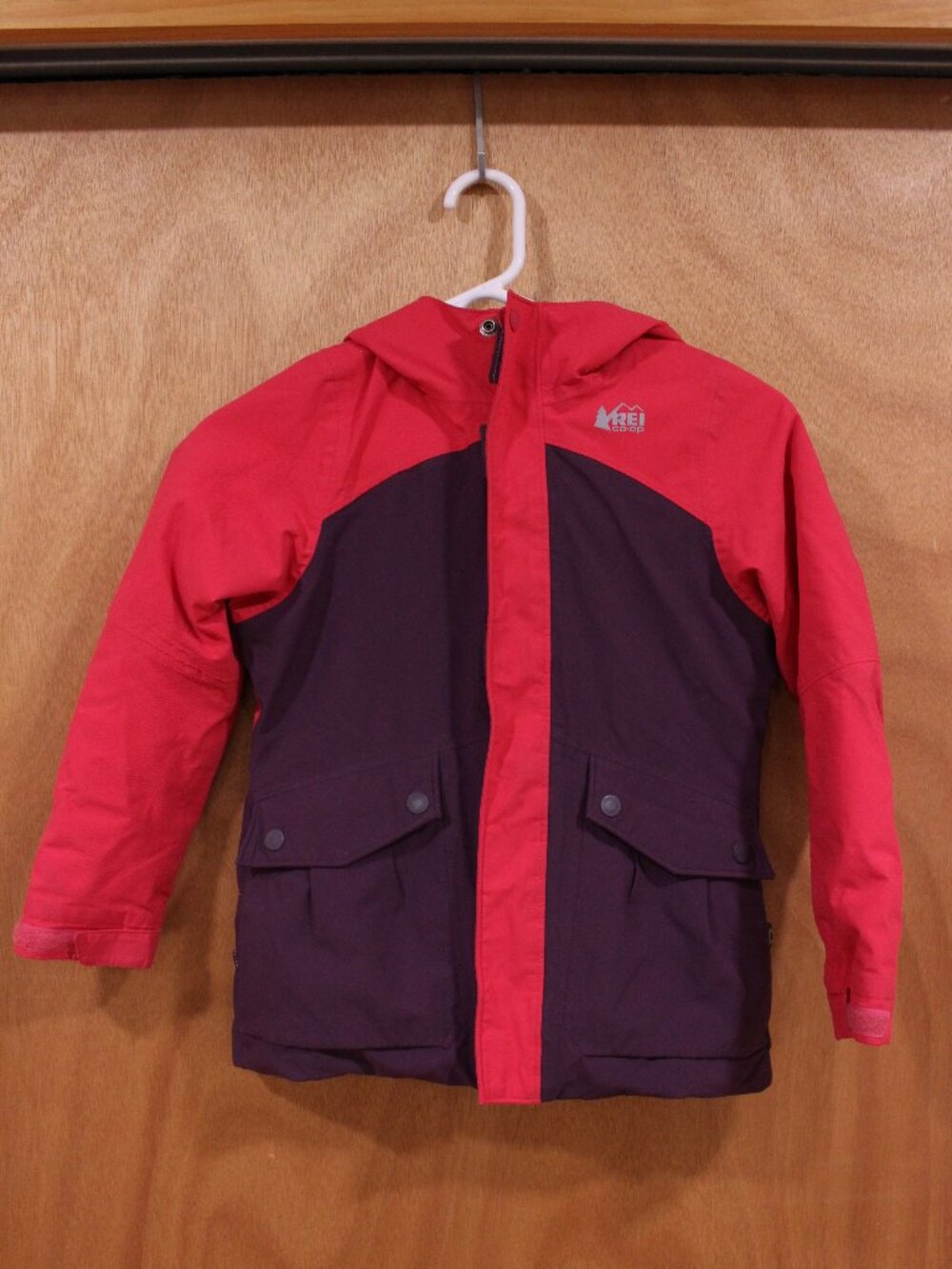 REI Fleece Lined Girl's Winter Jacket Size XSmall 6-7